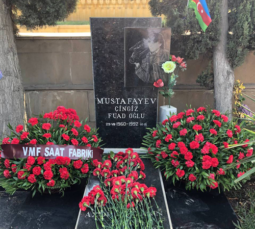 Chingiz Mustafayev 's memorial day was honoured by VMF Watch Factory